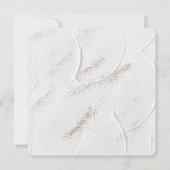 ルビー 結婚40周年 カスタム タイポグラフィー 招待状 (裏面)