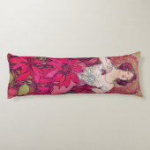 ルビー(4つの宝石),アルフォンスミュシャ ボディピロー (裏面)