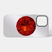 ルビー iPhoneケース (裏面横)