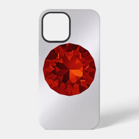 ルビー iPhoneケース (裏面)