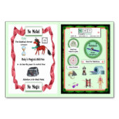 ルビー – Rubidium Horn Unicornトレーディングカード テーブルナンバー (裏面)