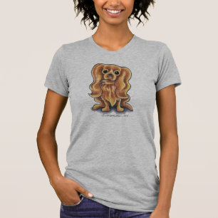 ルビーCKCSはかわいらしい坐らせます Tシャツ