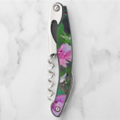 ルビーthroatedハチドリのコルクせん抜き ソムリエナイフ (正面)