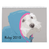 ルビーWestie 2010のカレンダー カレンダー (カバー)