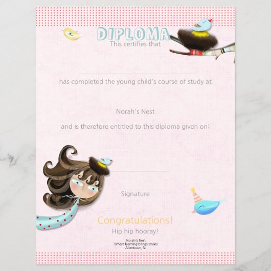 ルピデテキラの卒業証書 チラシ (正面)