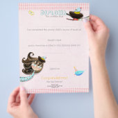 ルピデテキラの卒業証書 チラシ (手)