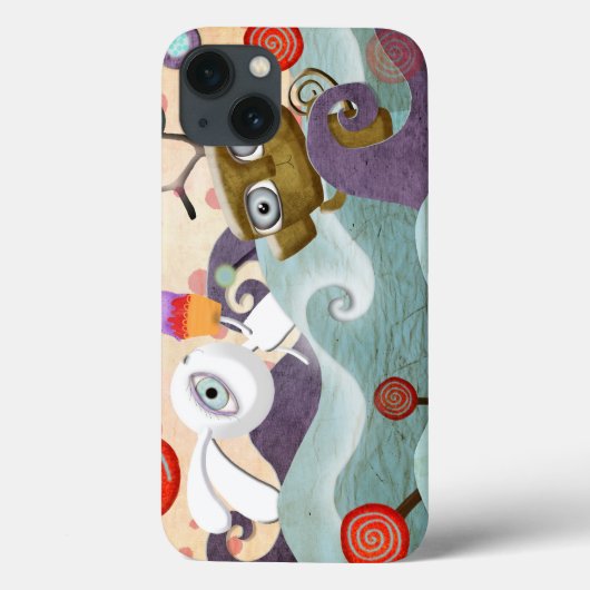 ルピデテキラチルレンズイラストレーション Case-Mate iPhoneケース (裏面)