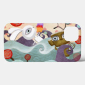 ルピデテキラチルレンズイラストレーション Case-Mate iPhoneケース (裏面 (横))