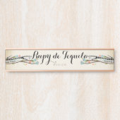 ルピデテキラ名プレートドアデコレーション サインプレート (正面)