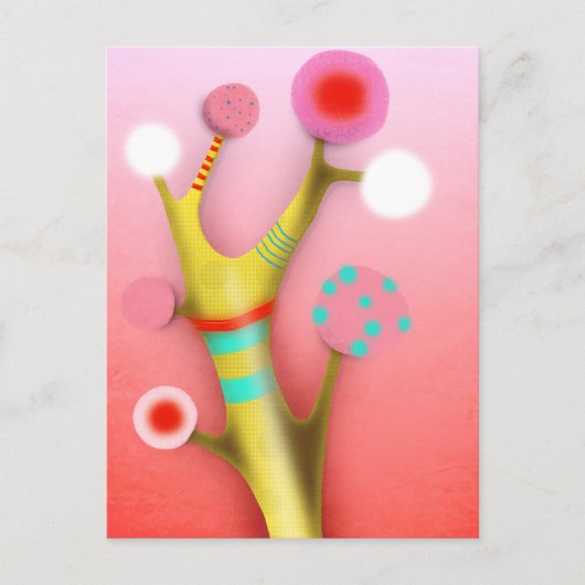 ルピデテキーラチルドレンイラストレーション ポストカード (正面)