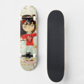ルピデテキーラ限定版 スケートボード (正面)
