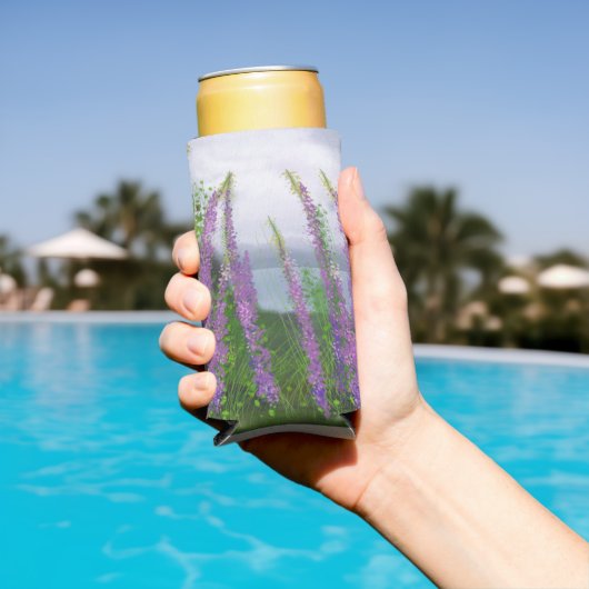 ルピネかわいらしの花バイザレイク スリム缶クーラー (インサイチュ プール)