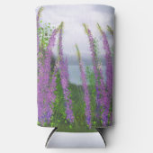 ルピネかわいらしの花バイザレイク スリム缶クーラー (正面)