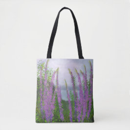 ルピネかわいらしの花バイザレイク トートバッグ