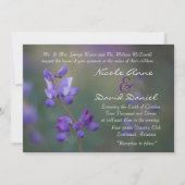 ルピネの招待のフィールド(横) 招待状 (正面)