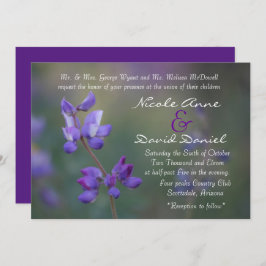 ルピネの招待の水平欄 招待状