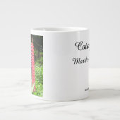 ルピネスコテージガーデン – Martha's Vineヤード ジャンボコーヒーマグカップ (正面)