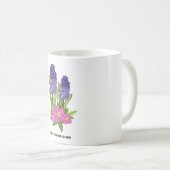 ルピネス&ワイルドバラPEIマグ コーヒーマグカップ (正面右)