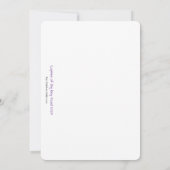 ルピネス – Big Bay Rd 2023ノテカード ノートカード (裏面)