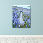 ルピネ場 キャンバスプリント (インサイチュ (ウッドフロア))