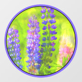 ルピネ絵画ズ – オリジナルフラワーアート ウィンドウサイン (シート)