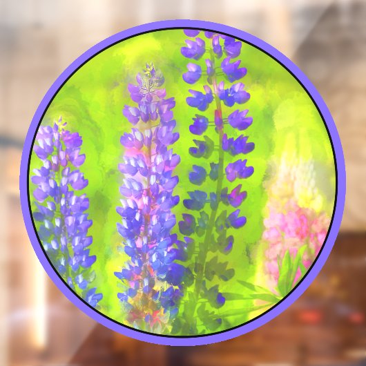 ルピネ絵画ズ – オリジナルフラワーアート ウィンドウサイン (シート2)