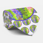 ルピネ絵画ズ – オリジナルフラワーアート ネクタイ (ロール)