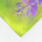 ルピネ絵画ズ – オリジナルフラワーアート フリースブランケット (角)