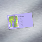 ルピネ絵画ズ – オリジナルフラワーアート マグネット名刺 (インサイチュ)