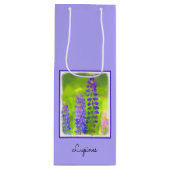 ルピネ絵画ズ – オリジナルフラワーアート ワインギフトバッグ (正面)