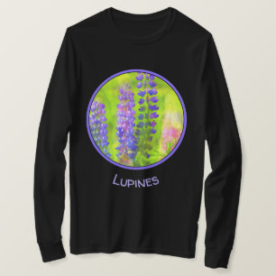 ルピネ絵画ズ – オリジナルフラワーアート Tシャツ