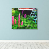 ルピネ キャンバスプリント (インサイチュ (ウッドフロア))