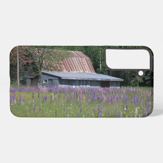 ルピネ SAMSUNG GALAXYケース (裏面横)