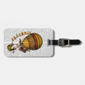 ルピロテホットエアバルーン ラゲッジタグ (正面横)