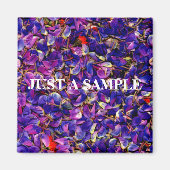 ルピン花びら マグネット (正面)