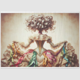 ルフェムビクトリアン美しいロマンスフルーアデクページ 薄葉紙