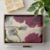 ルフェムビクトリアン美しいロマンスポピーデコップページ 薄葉紙 (ギフト)