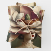 ルフェムマグノリアデカップラッピングギフト紙 ラッピングペーパーシート (インサイチュ)