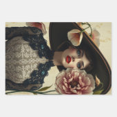 ルフェムラッピング紙フラットシートデカップージ ラッピングペーパーシート (正面3)