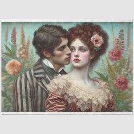 ルフェムラヴビクトリアン美しいフルーアデクページ 薄葉紙