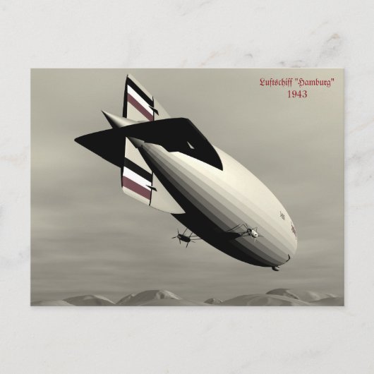 ルフトシフ「ハンブルク」 ポストカード (正面)