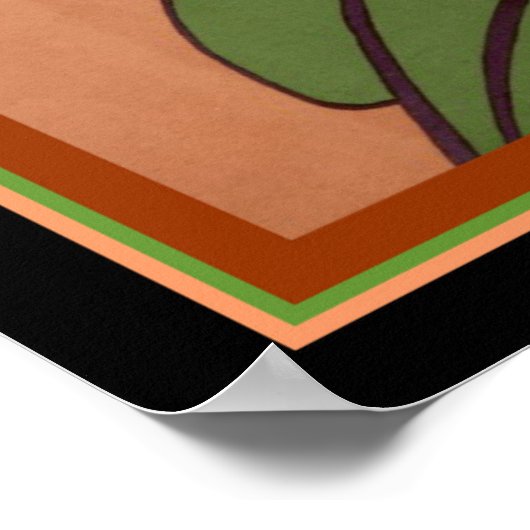 ルフーレデュサイレンスアールデコプリントバイアンリメイナー ポスター (角)