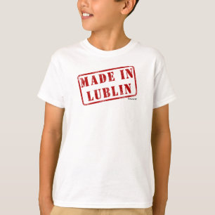 ルブリンで作られる Tシャツ