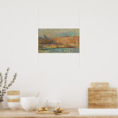 ルブールザルーヴルとポンデザール ポスター (キッチン)