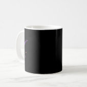 ルプス啓発活動をする不屈の女性たち Ms Unbreakable Ribbon コーヒーマグカップ (正面左)