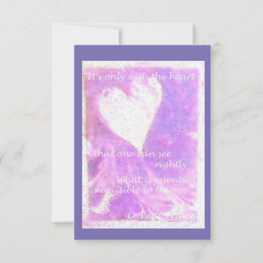 ルプチプリンスグリーティングカード サンキューカード (正面)