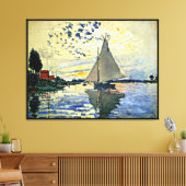 ルプティゲネビリエ島の帆船 キャンバスプリント (インサイチュ (リビング))