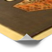 ルプティコクインバイカプピエロヴィンテージ広告 ポスター (角)