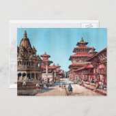 ルプリンシペールダンパタン，ネパル(1887) ポストカード (正面/裏面)