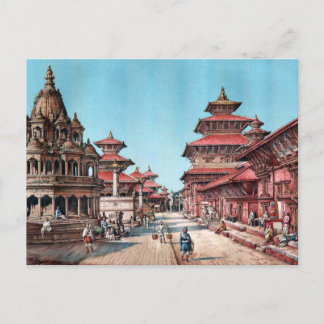 ルプリンシペールダンパタン，ネパル(1887) ポストカード